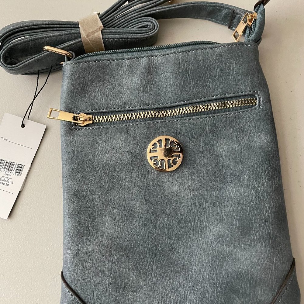 NWT Blue DG bags Cross body purse